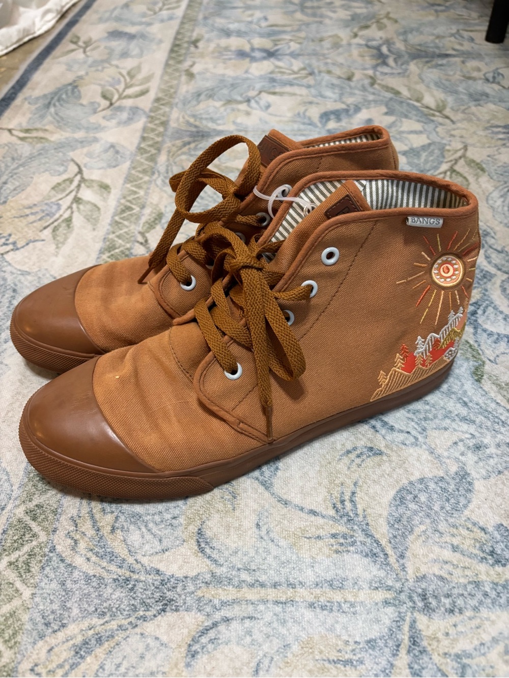 Bangs Sunrise Mountain High Top Sneakers